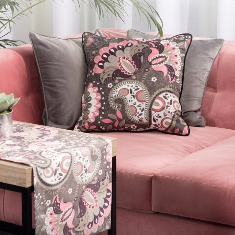 OBRUS ALVINA 35 X 180 CM CZARNY