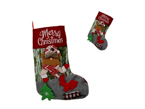 Skarpeta świąteczna (1 z 4 wzorów)