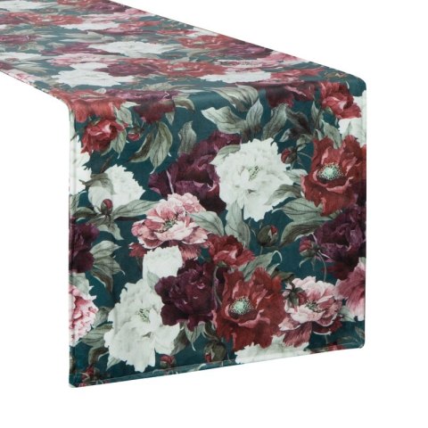 OBRUS VELVET 2 35 X 180 CM ZIELONY OBRUS VELVET 2 35 X 180 CM ZIELONY