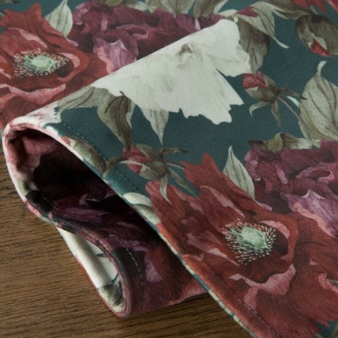 OBRUS VELVET 2 35 X 180 CM ZIELONY OBRUS VELVET 2 35 X 180 CM ZIELONY