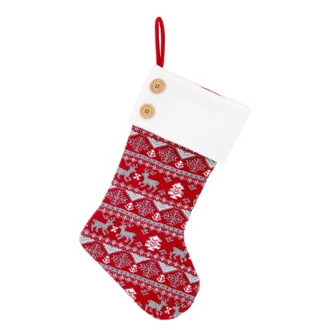 Dekoracyjna Świąteczna Skarpeta Na Prezenty