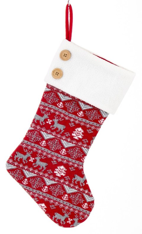 Dekoracyjna Świąteczna Skarpeta Na Prezenty