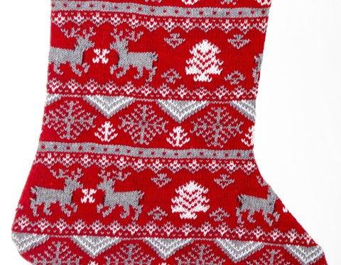 Dekoracyjna Świąteczna Skarpeta Na Prezenty