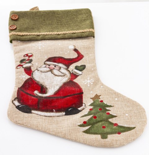 Dekoracyjna Świąteczna Skarpeta Na Prezenty