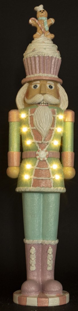 Figurka Dziadek Do Orzechów Led