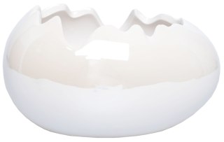 SKORUPKA CERAMICZNA BIAŁA DUŻA