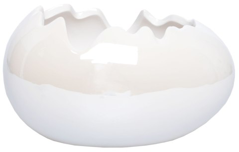SKORUPKA CERAMICZNA BIAŁA DUŻA