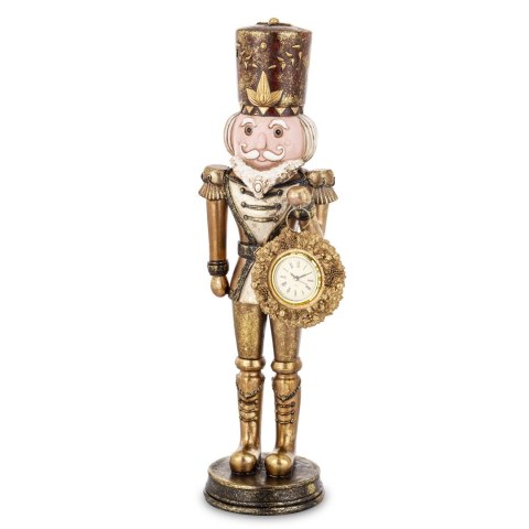 Figurka Dziadek Do Orzechów Z Zegarkiem