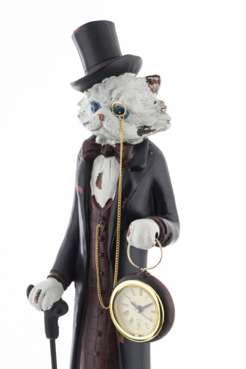 Figurka Kot Z Zegarkiem