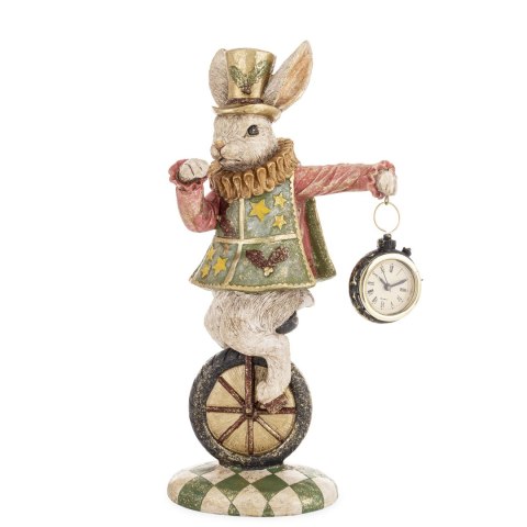 Figurka Królik Z Zegarkiem