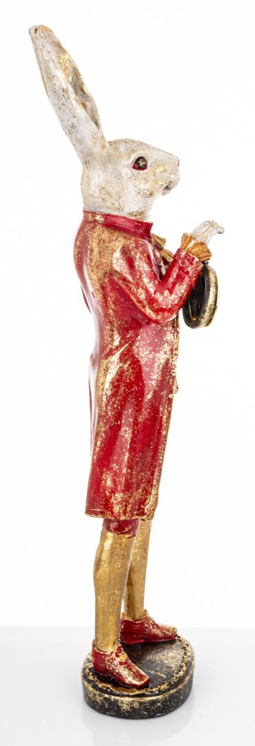 Figurka Królik Z Zegarkiem