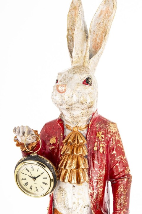 Figurka Królik Z Zegarkiem