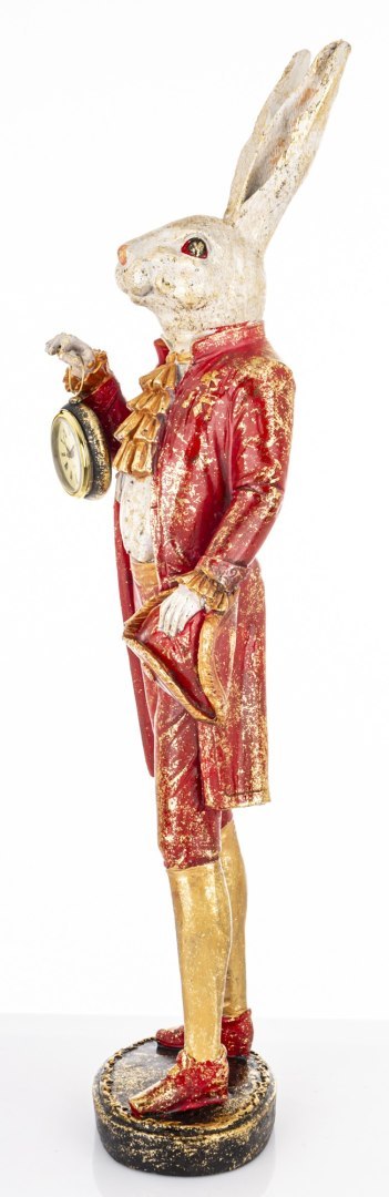 Figurka Królik Z Zegarkiem