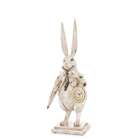 Figurka Królik Z Zegarkiem