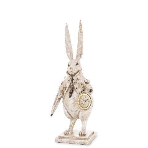 Figurka Królik Z Zegarkiem