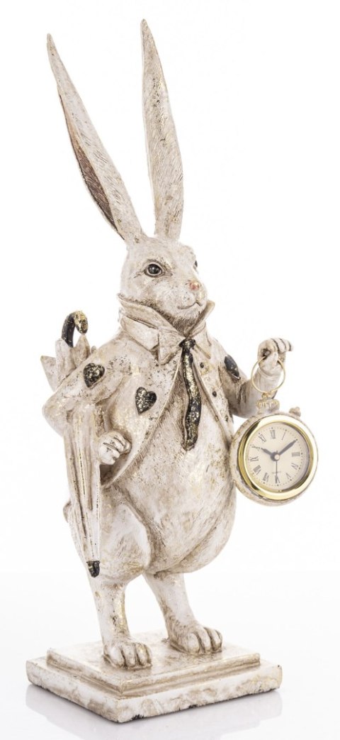 Figurka Królik Z Zegarkiem