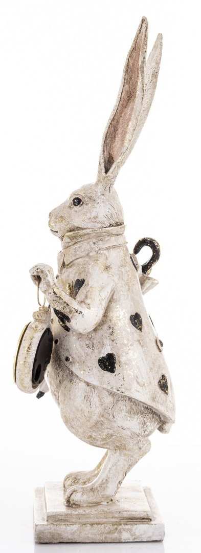 Figurka Królik Z Zegarkiem