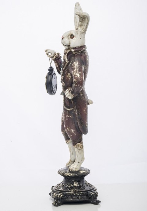 Figurka Królik Z Zegarkiem