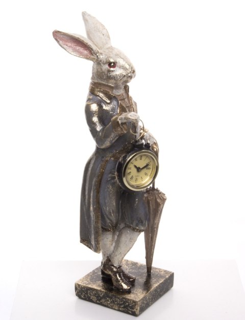 Figurka Królik Z Zegarkiem