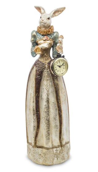 Figurka Królik Z Zegarkiem