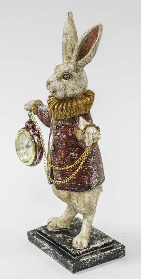 Figurka Królik Z Zegarkiem