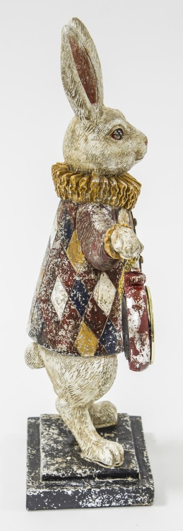 Figurka Królik Z Zegarkiem