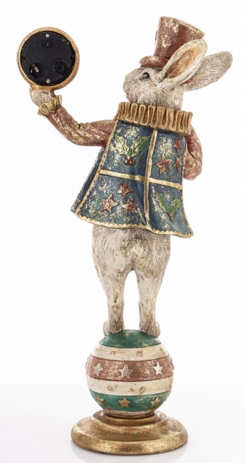 Figurka Królik Z Zegarkiem