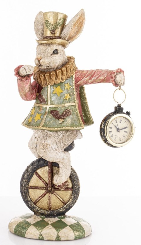 Figurka Królik Z Zegarkiem