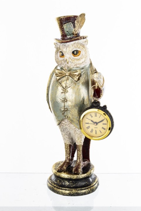 Figurka Sowa Z Zegarkiem