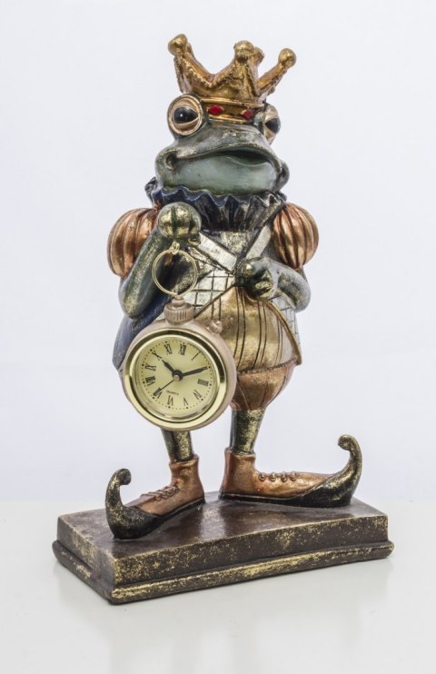 Figurka Żaba Z Zegarkiem