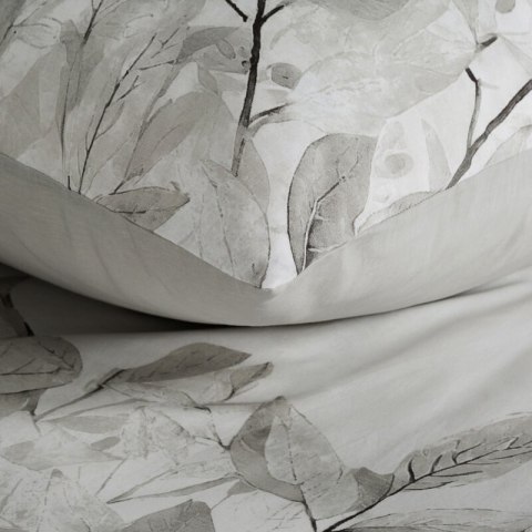 KOMPLET POŚCIELI SATYNOWEJ SPRING 63 140 X 200 CM SREBRNY