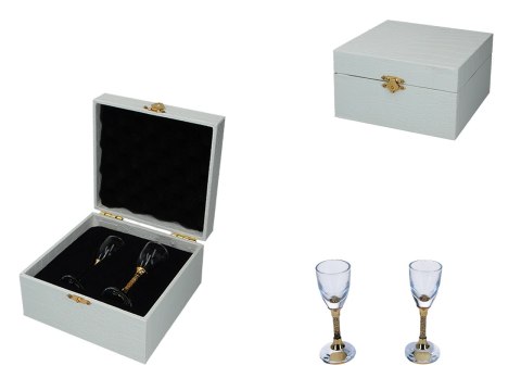 Kpl. 2 kieliszków do wódki