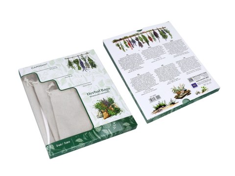 Kpl. 3 woreczków na zioła (CARMANI)