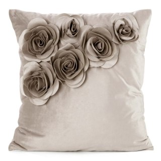 POSZEWKA FLORES 1 45 X 45 CM BEŻOWY
