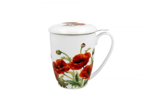 Pl Kubek Z Zaparzaczem 380Ml Classic Poppies