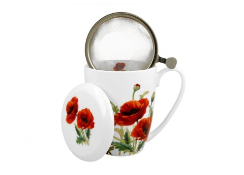 Pl Kubek Z Zaparzaczem 380Ml Classic Poppies