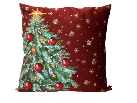 Poduszka z wypełnieniem/suwak - Boże Narodzenie (CARMANI)