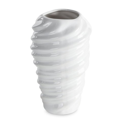 WAZON DEKORACYJNY DIEGO (02) 15 X 15 X 24 CM BIAŁY