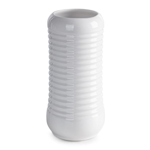 WAZON DEKORACYJNY JASON (02) 12 X 12 X 24 CM BIAŁY