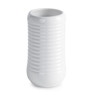 WAZON DEKORACYJNY JASON (03) 11 X 11 X 20 CM BIAŁY