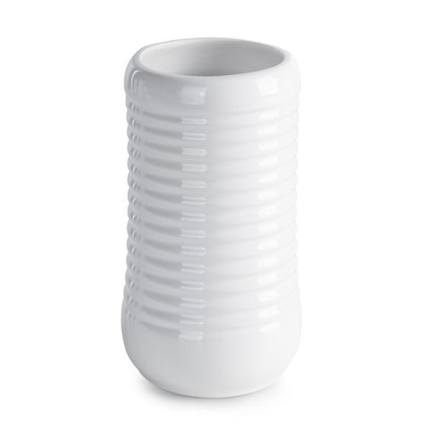 WAZON DEKORACYJNY JASON (03) 11 X 11 X 20 CM BIAŁY