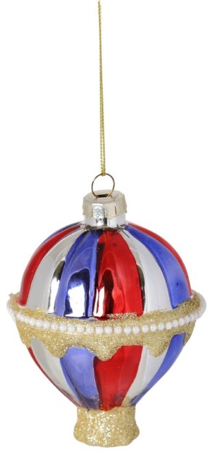 BOMBKA SZKLANA BALON KOLOROWY