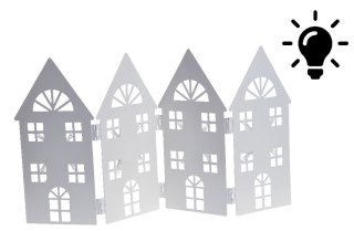 DOMEK METALOWY LEDOWY