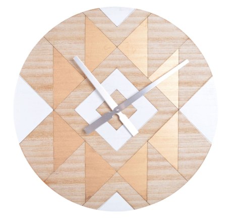 DREWNIANY ZEGAR OKRĄGŁY