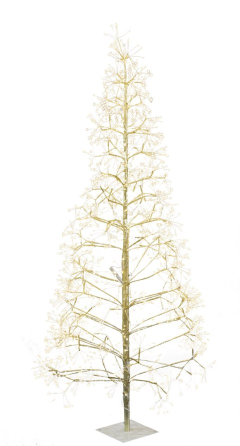 DRZEWKO LEDOWE ZŁOTE 2000 LED 1,5m