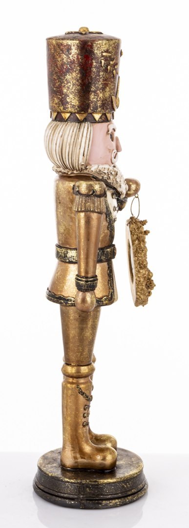 Figurka Dziadek Do Orzechów Z Zegarkiem