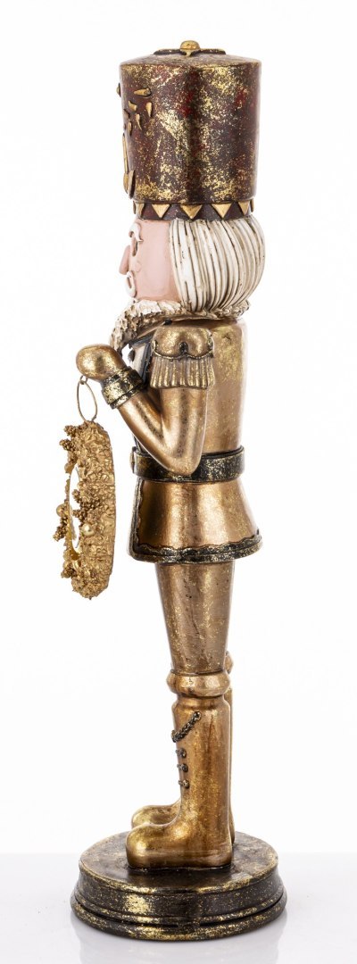 Figurka Dziadek Do Orzechów Z Zegarkiem