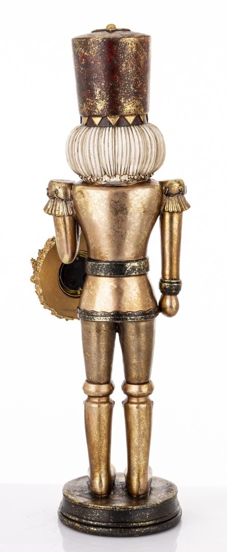 Figurka Dziadek Do Orzechów Z Zegarkiem