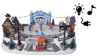 ŚWIĄTECZNE LODOWISKO LED Z ZASILACZEM