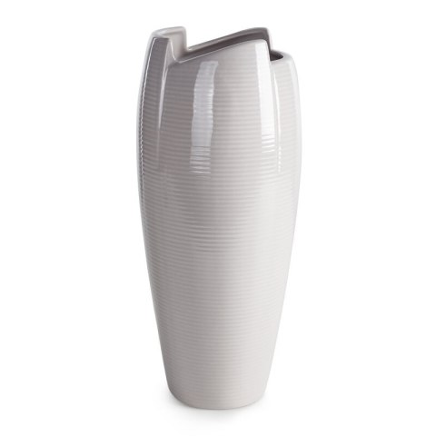 WAZON DEKORACYJNY HALI (03) 17 X 17 X 39 CM POPIELATY